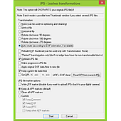 JPG Lossless Operations dialog