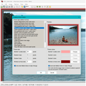 Add Border/Frame dialog